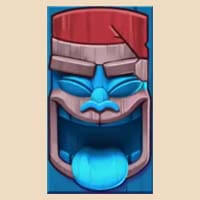 Aloha! Christmas Blue Totem Symbol