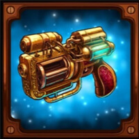 Fortunium Gold Mega Moolah Gun Symbol