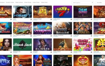 Games at Wolfy Casino
