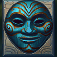 Hyper Burst Blue Mask Symbol