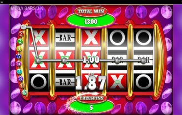 Mega Bars Jackpot King Free Spins