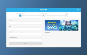 Sign Up at Wolfy Casino