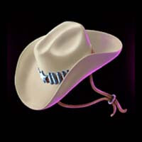 Western Gold Hat Symbol