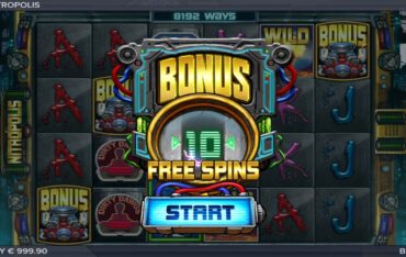 Nitropolis Free Spins
