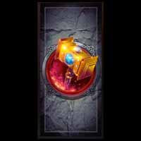 Rosh Immortality Cube Megaways Hammer symbol
