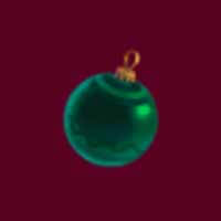 Christmas Tree Green Ball Symbol