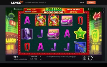 Game Play at Level Up Casino
