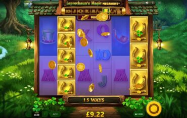 Leprechaun's Magic Megaways Horseshoe Bonus Win