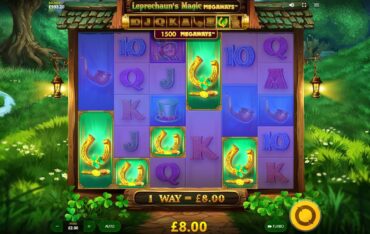 Leprechaun's Magic Megaways Horseshoe Win