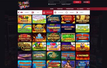 Games at WinBritish Casino
