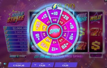 Hyper Strike Free Spins