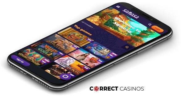 Samosa Casino - Mobile Version