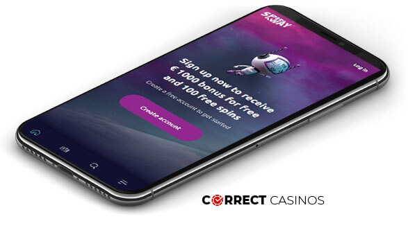Spinaway Casino - Mobile Version