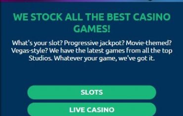 Turbonino Casino - Mobile Version