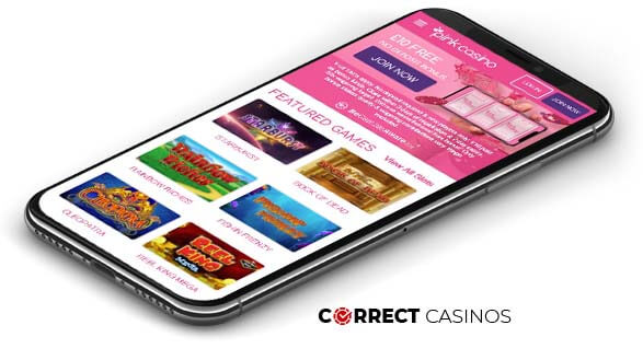 Pink Casino - Mobile Version