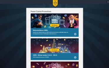 Promotions at Power Casino