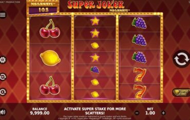Super Joker Megaways Free Play