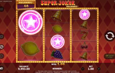 Super Joker Megaways Win