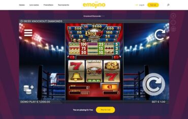Game Play at Emojino Casino