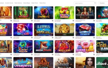 Games at Ovitoons Casino