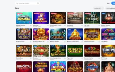 Games at slots.io Casino