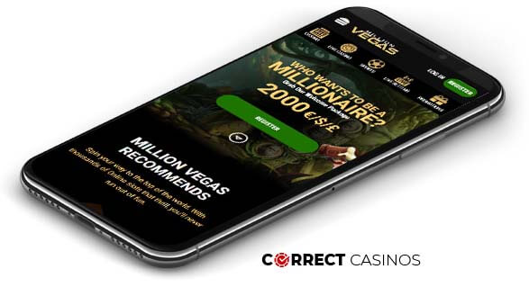 Million Vegas Casino - Mobile Version