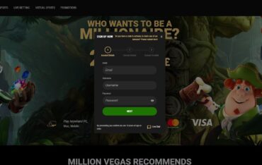 Sign Up at Million Vegas Casino
