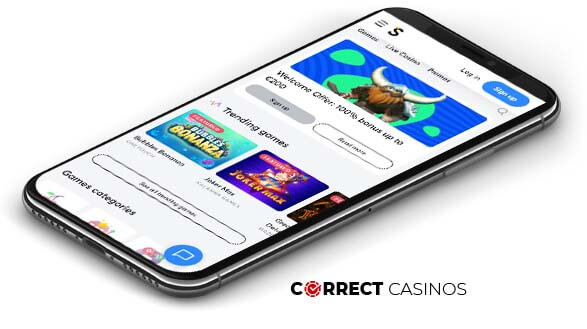 Slots.io Casino - Mobile Version