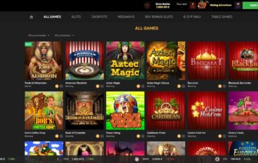 Games at Winz.io Casino