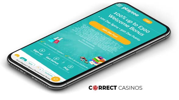 Playzee Casino - Mobile Version