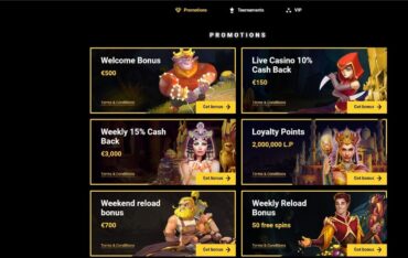 Promotions at Zet Casino