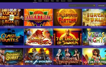 Games at Purple Casino