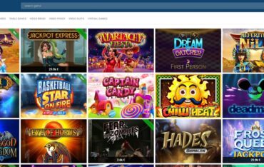 Games at Vegaz Casino
