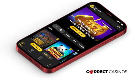 Rocket Play Casino - Mobile Version