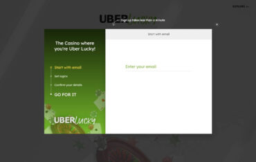 Sign Up at Uberlucky Casino