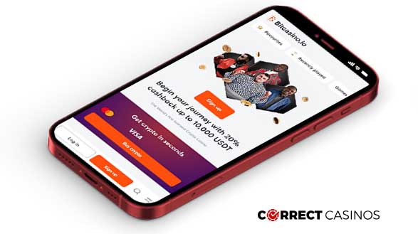 BitCasino Mobile Version