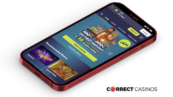 Casinoin Casino - Mobile Version