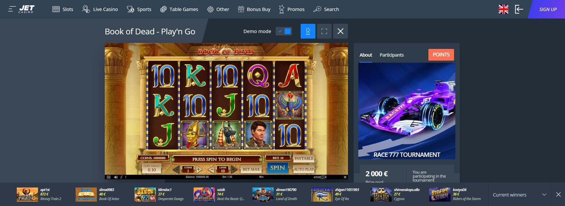 casino plus online