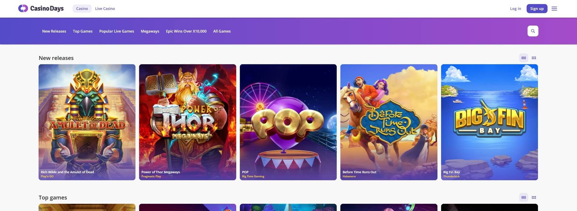 casino days bonus