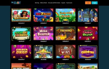 Games at DrSlot Casino