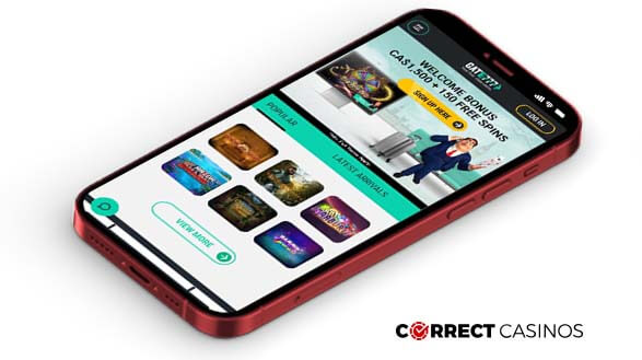 Gate777 Casino - Mobile Version