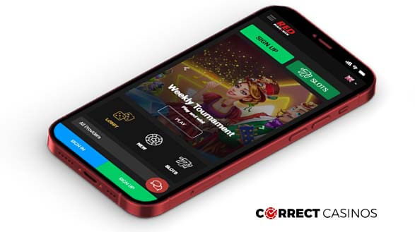 Red PingWin Casino - Mobile Version