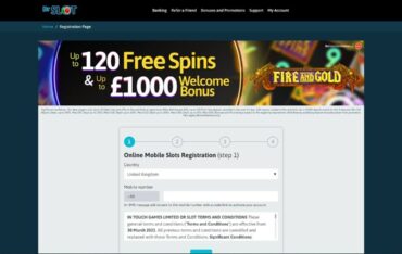 Sign Up at DrSlot Casino