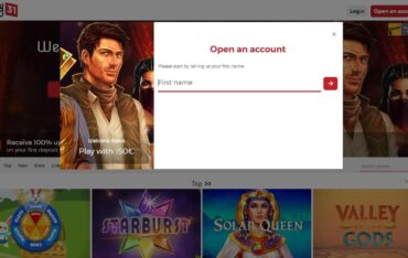 Sign Up at Lucky31 Casino