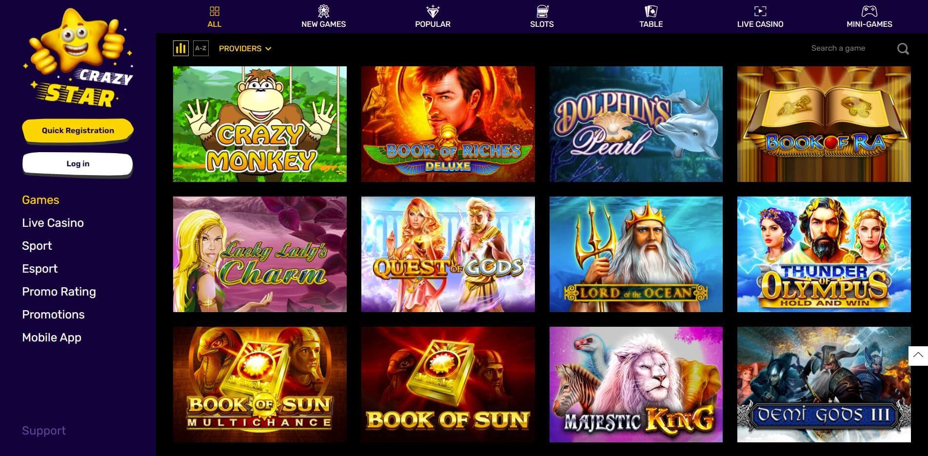CrazyStarCasinoLoginUK VIP Experience: A Review for UK Players