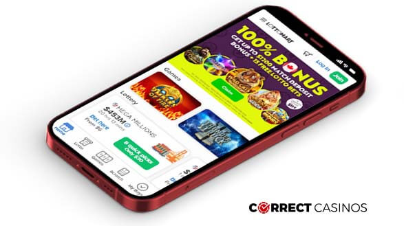 LottoMart Casino - Mobile Version