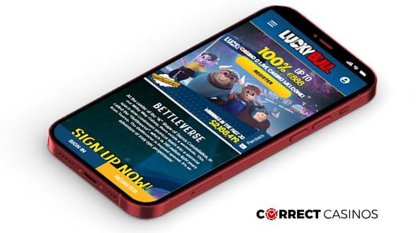 LuckyBull Casino - Mobile Version