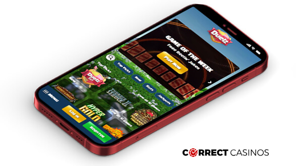 Duelz Casino - Mobile Version