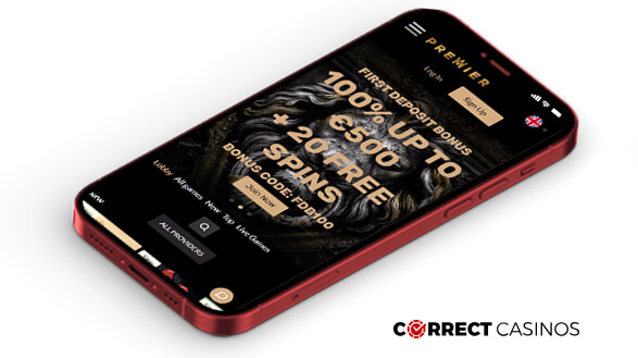 premier Casino - Mobile Version