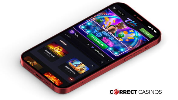 7Bit Casino - Mobile Version